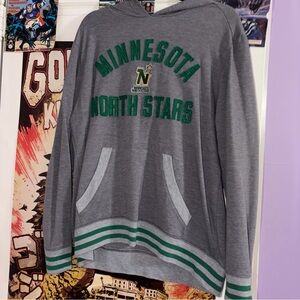 Fanatics Retro Style NHL Hockey Minnesota North Stars Hoodie